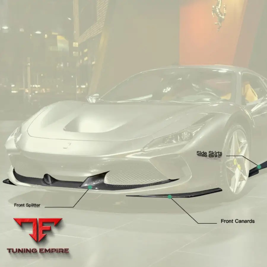 FERRARI F8 OEM DRY CARBON FIBER BODY KIT