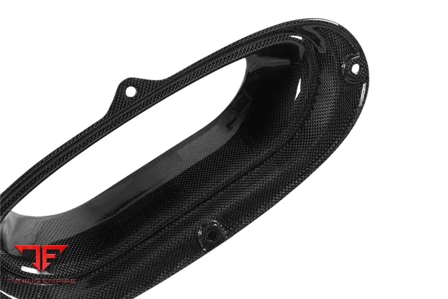 FERRARI F8 OEM STYLE DRY CARBON FIBER HOOD VENTS BSD