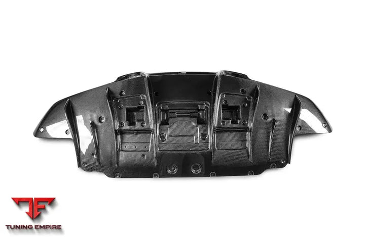 FERRARI F8 OEM STYLE DRY CARBON FIBER REAR DIFFUSER LIP BSD