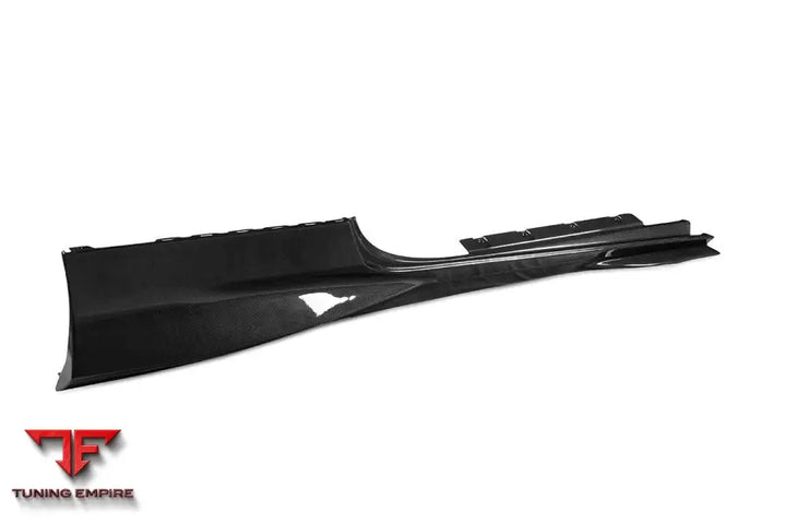 FERRARI F8 OEM STYLE DRY CARBON FIBER SIDE SKIRTS BSD