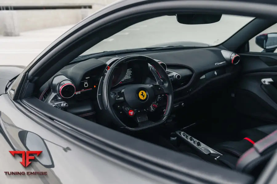 FERRARI F8 FORGED WHEELS AND EXHAUST SYSTEM