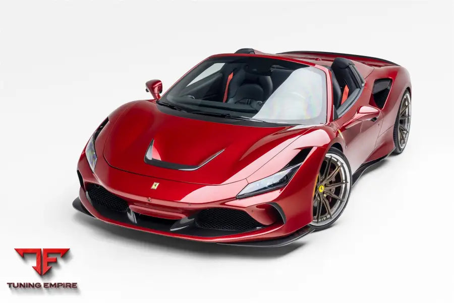 FERRARI F8 FORGED WHEELS AND EXHAUST SYSTEM