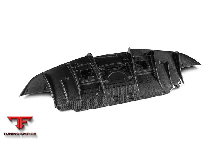 FERRARI F8 OEM STYLE DRY CARBON FIBER REAR DIFFUSER LIP BSD