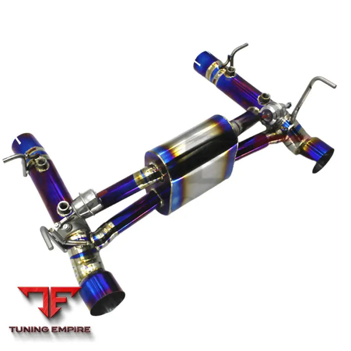 FERRARI F8 SPIDER 3.9 CATBACK TITANIUM EXHAUST SYSTEM 2019-