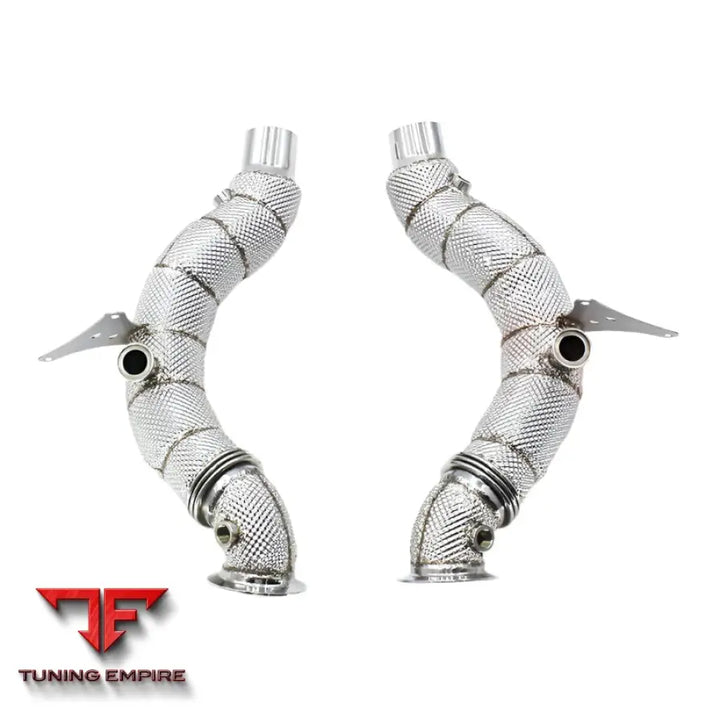 FERRARI F8 SPIDER DOWNPIPES CATLESS OR CATTED 2019-