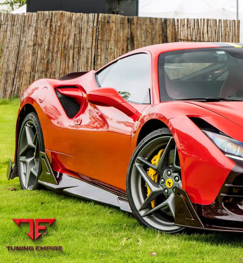 FERRARI F8 TRIBUTO & SPIDER CARBON FIBER PARTS 2020-2023Y