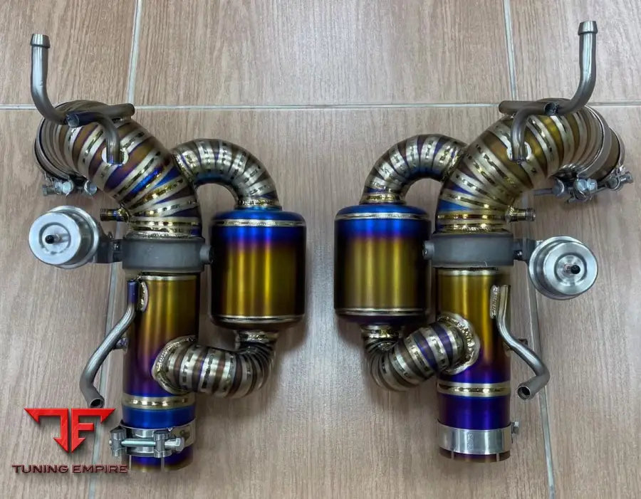 FERRARI F8 TRIBUTO V8 TITANIUM VALVETRONIC CATBACK SYSTEM