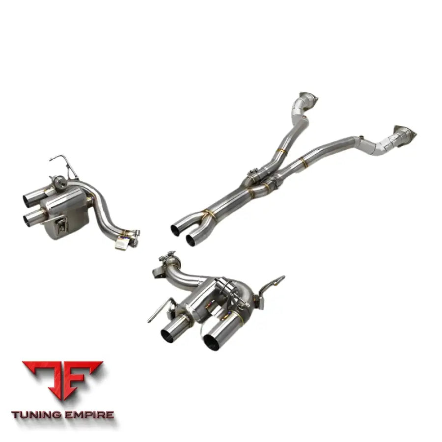 FERRARI FF 6.3L V12 DOWNPIPES AND X-PIPE 2011-2012