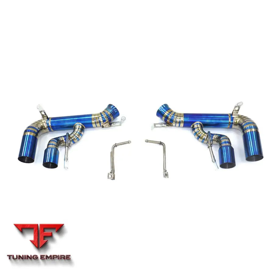 FERRARI GTC4Lusso V12 6.2L TITANIUM CATBACK RAZOR EXHAUST WITH MUFFLER VALVE