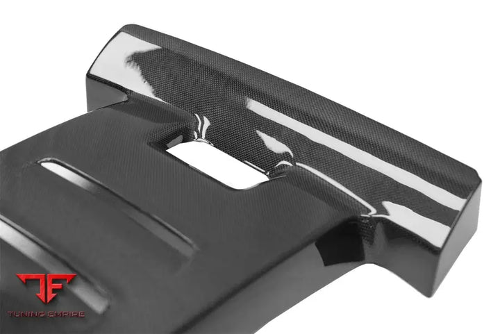 FERRARI PUROSANGUE FUV TYPE F175 OEM STYLE DRY CARBON FIBER INNER CENTER ENGINE COVER BSD