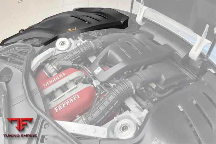 FERRARI PUROSANGUE FUV TYPE F175 OEM STYLE DRY CARBON FIBER INNER ENGINE COVER (1PCS) BSD