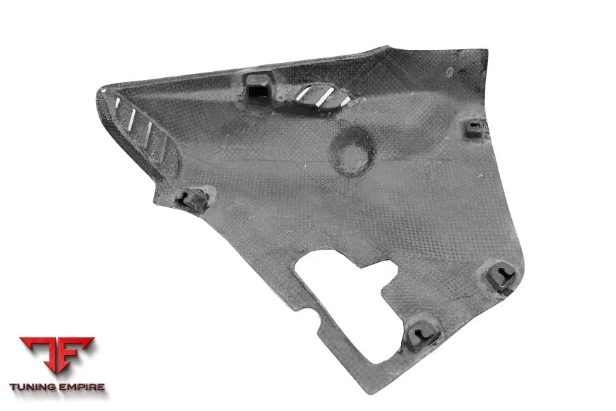 FERRARI PUROSANGUE FUV TYPE F175 OEM STYLE DRY CARBON FIBER INNER ENGINE COVER (2PCS) BSD