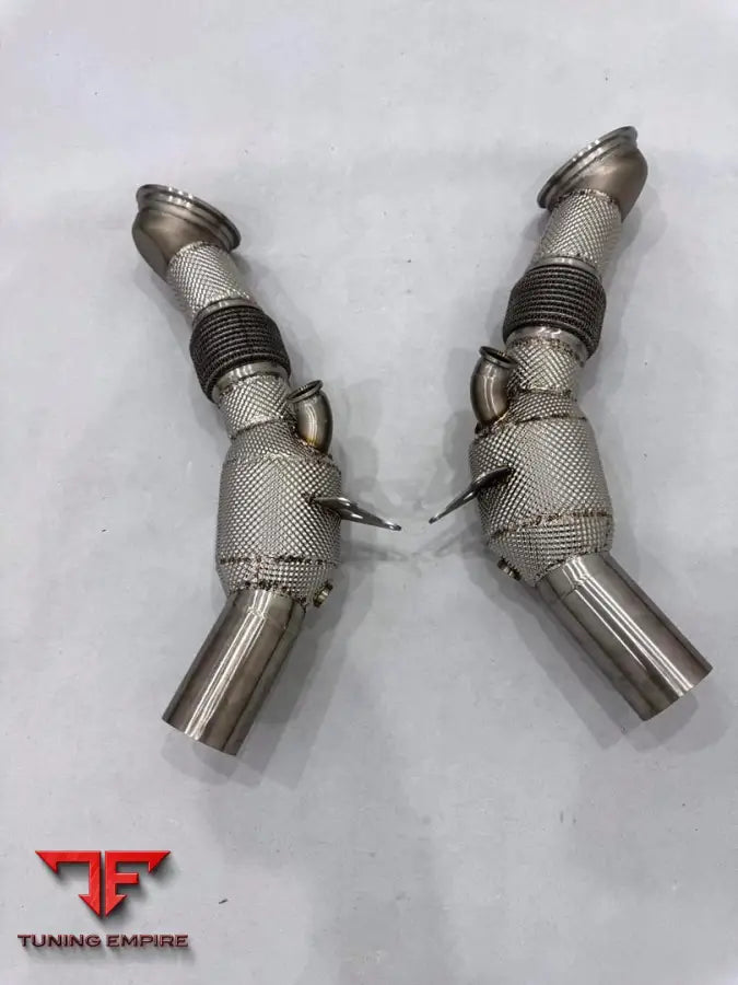 FERRARI SF90 100 CELL DOWNPIPES + FERRARI F8 100 CELL DOWNPIPES