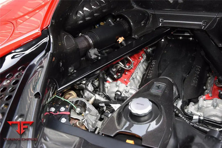 FERRARI SF90 STRADALE OE STYLE AUTOCLAVE CARBON FIBER ENGINE INTERIOR BSD