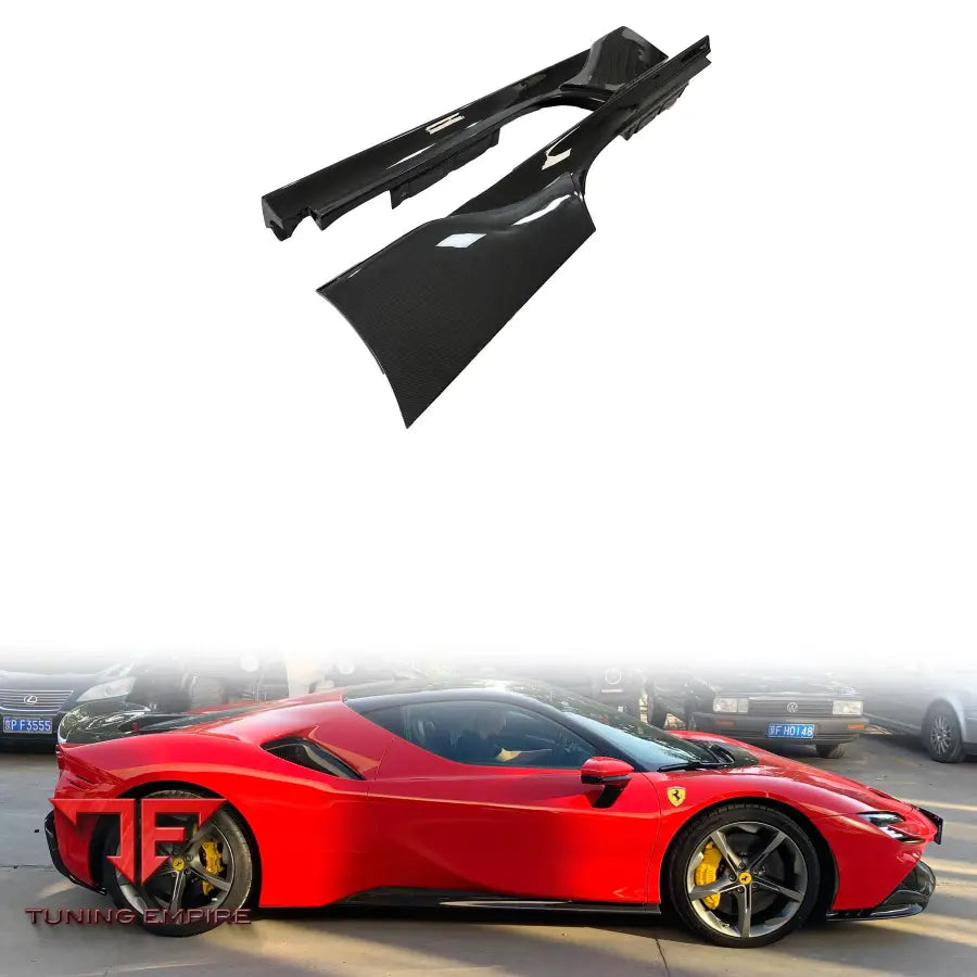 FERRARI SF90 CARBON FIBER PARTS