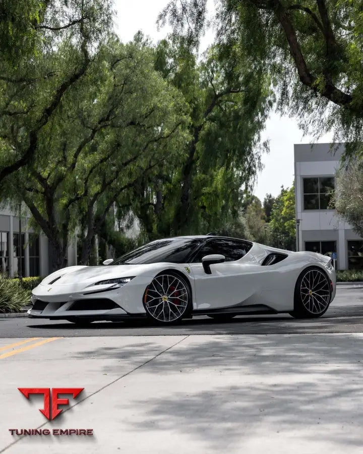 FERRARI SF90 FORGED WHEELS AND EXHAUST SYSTEM