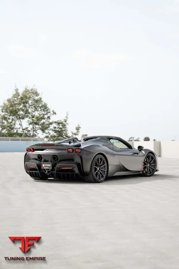 FERRARI SF90 FORGED WHEELS AND EXHAUST SYSTEM