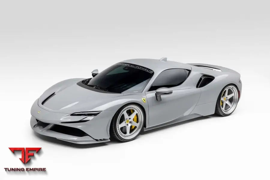 FERRARI SF90 FORGED WHEELS AND EXHAUST SYSTEM