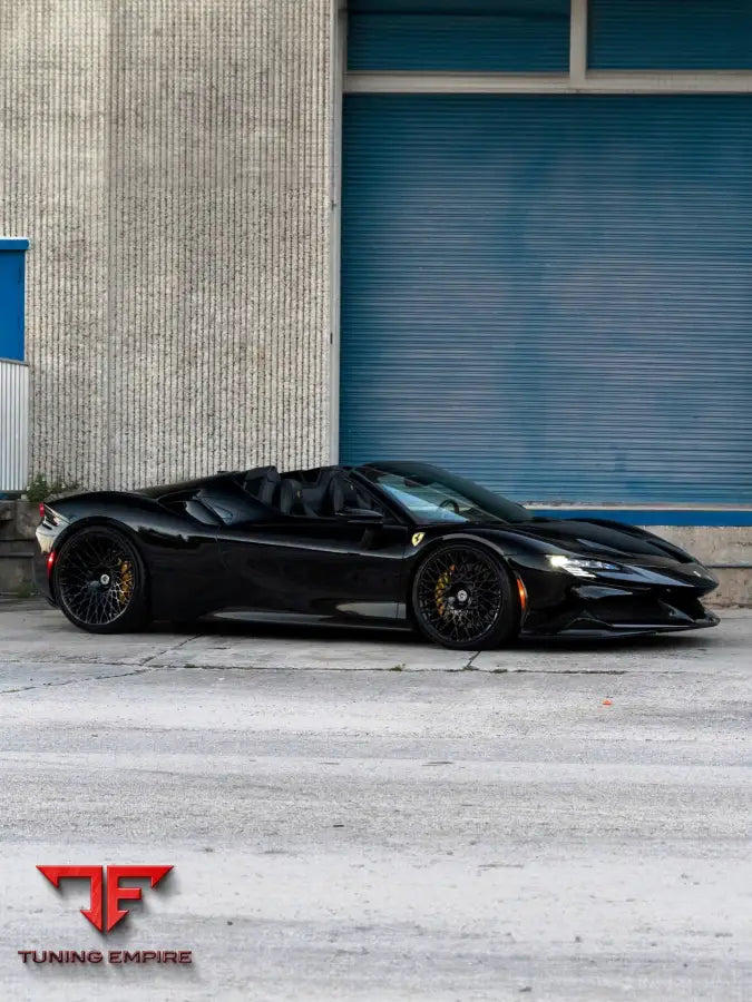 FERRARI SF90 ON CUSTOM FORGED HRE WHEELS