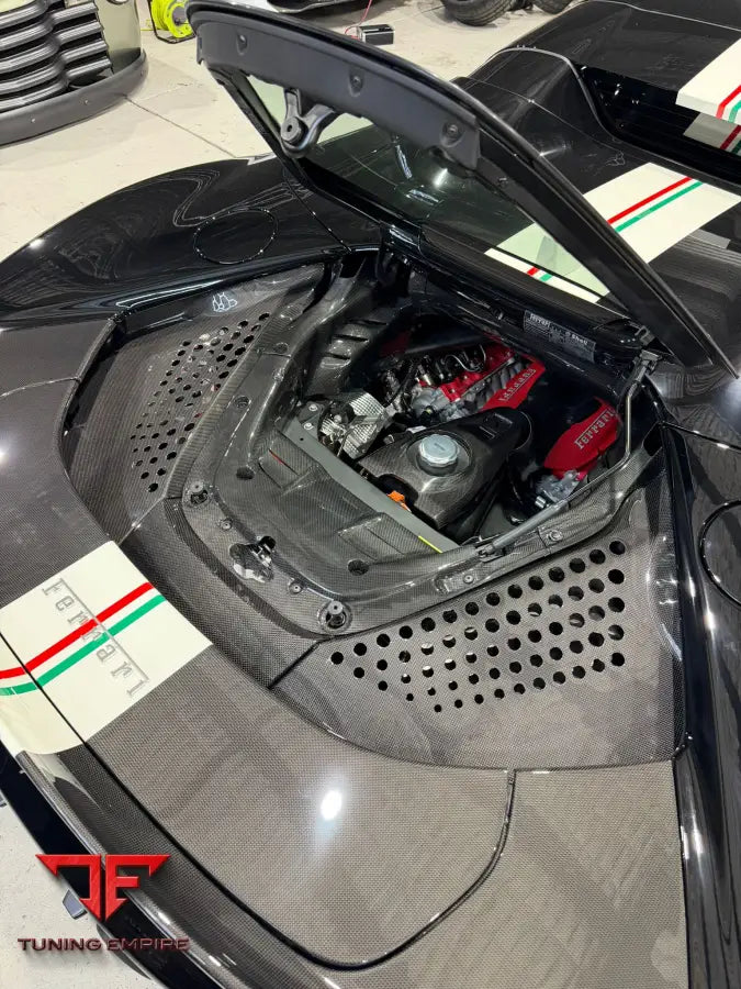 FERRARI SF90 SPIDER CARBON FIBER PACKAGE UPGRADE