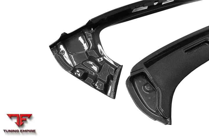 FERRARI SF90 STRADALE ASSETTO FIORANO STYLE AUTOCLAVE CARBON FIBER TRUNK SPOILER BSD