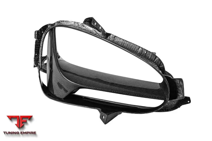 FERRARI SF90 STRADALE OE STYLE AUTOCLAVE CARBON FIBER QAURTER PANEL SIDE SCOOPS BSD