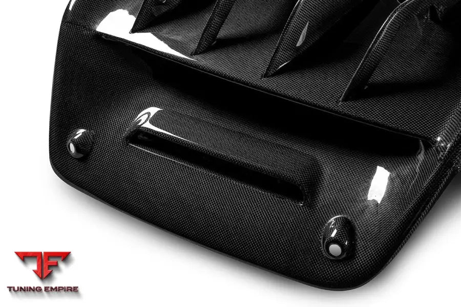 FERRARI SSF90 STRADALE OE STYLE AUTOCLAVE CARBON FIBER REAR DIFFUSER BSD