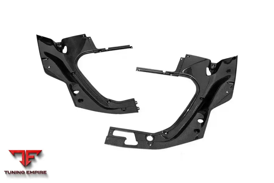 FERRARI SF90 STRADALE OE STYLE AUTOCLAVE CARBON FIBER FRONT STORAGE BOX INTERIOR BSD