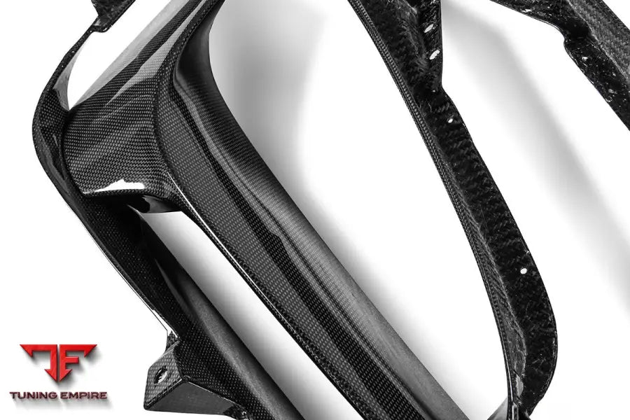 FERRARI SF90 STRADALE OE STYLE AUTOCLAVE CARBON FIBER QAURTER PANEL SIDE SCOOPS BSD