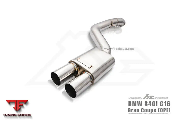 FI EXHAUST G16 840I GRAN COUPE OPF / NON-OPF EXHAUST SYSTEM