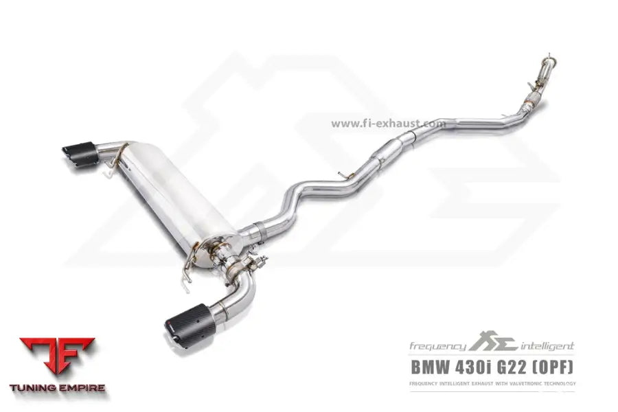 FI EXHAUST BMW G22/G23 430I B48 OPF / NON-OPF EXHAUST SYSTEM