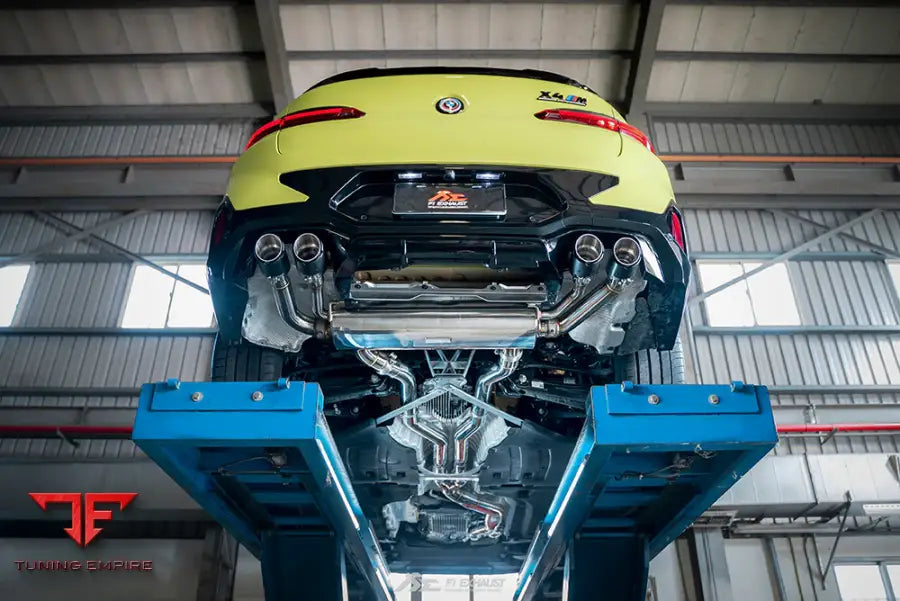 FI EXHAUST BMW M F98 X4M / COMPETITION LCI SINGLE FRONT-MID PIPE VER OPF VALVETRONIC EXHAUST