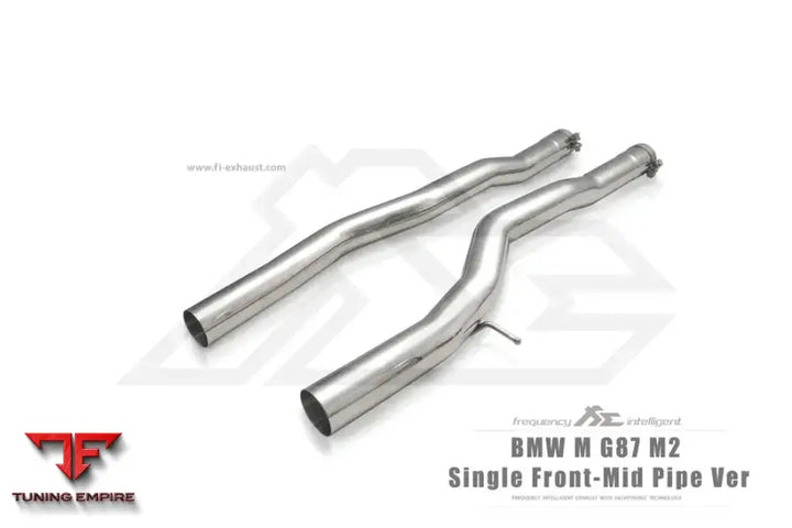 FI EXHAUST BMW M G87 M2 SINGLE MID PIPE EXHAUST OPF / NON-OPF VALVETRONIC EXHAUST