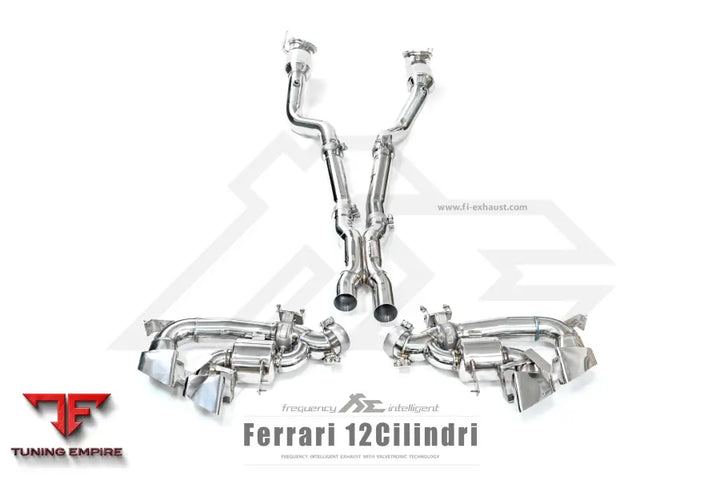 Ferrari 12Cilindri Fi Exhaust valved system