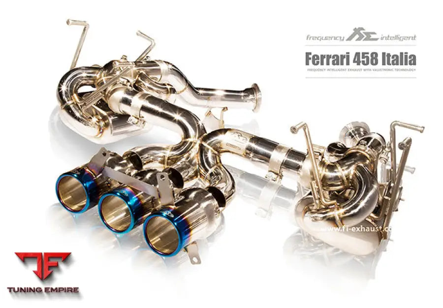 FI EXHAUST FERRARI 458 ITALIA / SPIDER F1 VERSION EXHAUST SYSTEM