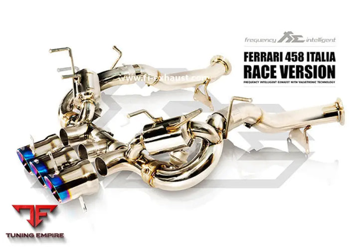 FI EXHAUST FERRARI 458 ITALIA / SPIDER RACE VERSION EXHAUST SYSTEM