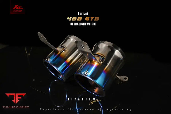 FI EXHAUST FERRARI 488 GTB / SPIDER TITANIUM EXHAUST SYSTEM