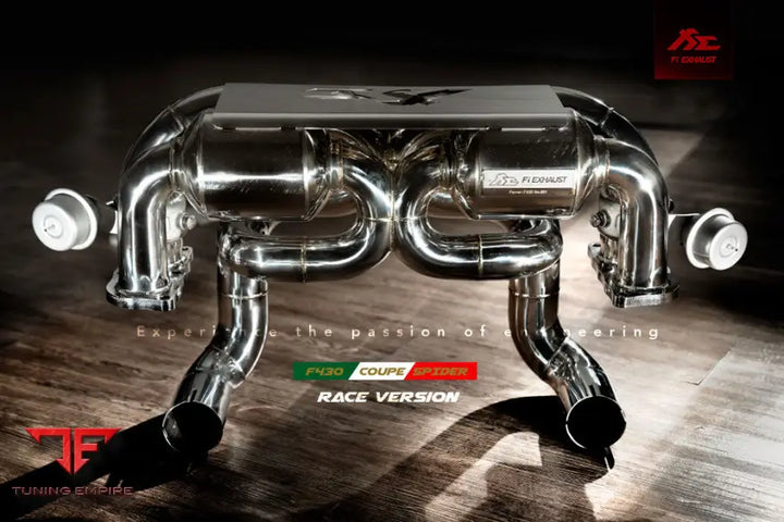 FI EXHAUST FERRARI F430 COUPE / SPIDER RACE VERSION EXHAUST SYSTEM