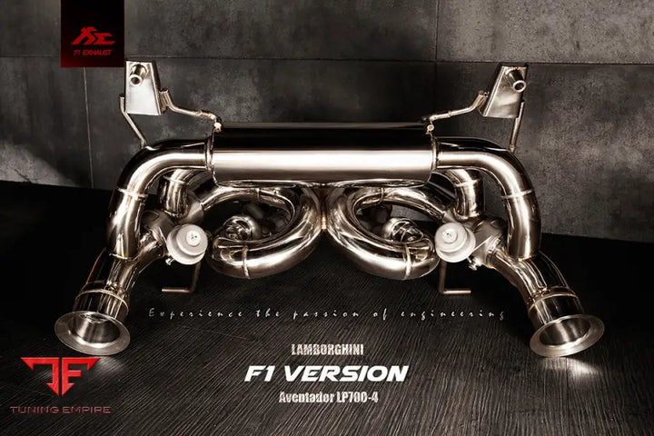 FI EXHAUST LAMBORGHINI AVENTADOR LP700-4 F1 HIGH PITCH VERSION EXHAUST SYSTEM