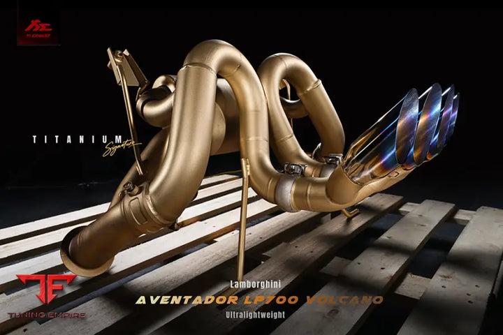 FI EXHAUST LAMBORGHINI AVENTADOR LP700-4 VOLCANO FIRETADOR VERSION TITANIUM EXHAUST SYSTEM