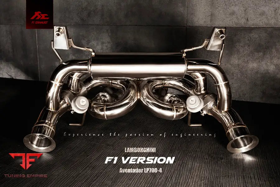 FI EXHAUST LAMBORGHINI AVENTADOR LP750-4 SV F1 HIGH PITCH VERSION EXHAUST SYSTEM