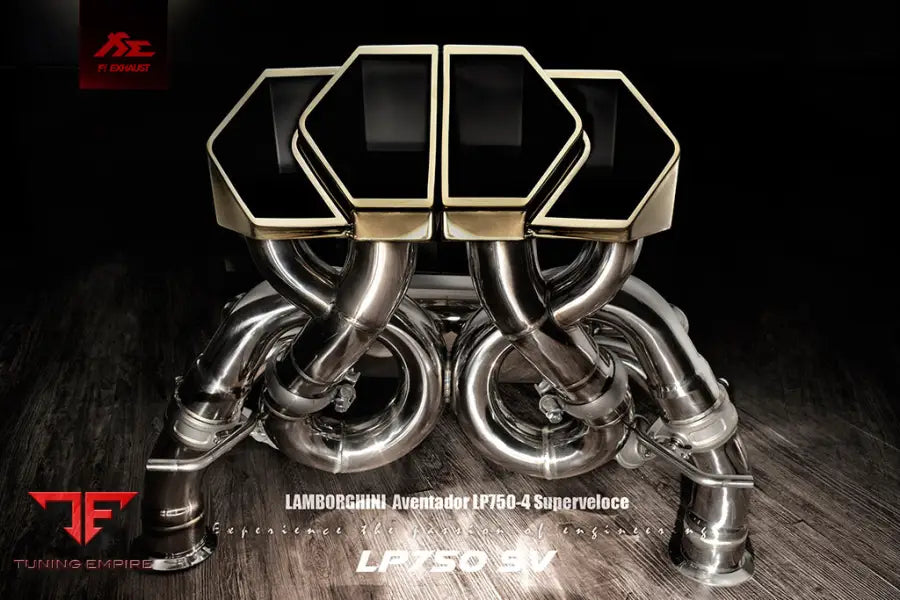 FI EXHAUST LAMBORGHINI AVENTADOR LP750-4 SV EXHAUST SYSTEM