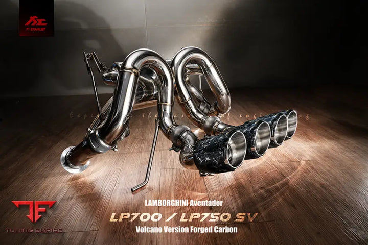 FI EXHAUST LAMBORGHINI AVENTADOR LP750-4 SV VOLCANO FIRETADOR VERSION EXHAUST SYSTEM