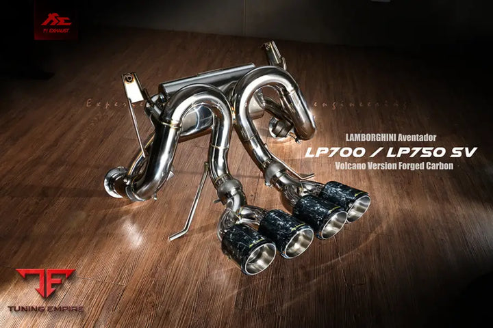 FI EXHAUST LAMBORGHINI AVENTADOR LP750-4 SV VOLCANO FIRETADOR VERSION EXHAUST SYSTEM