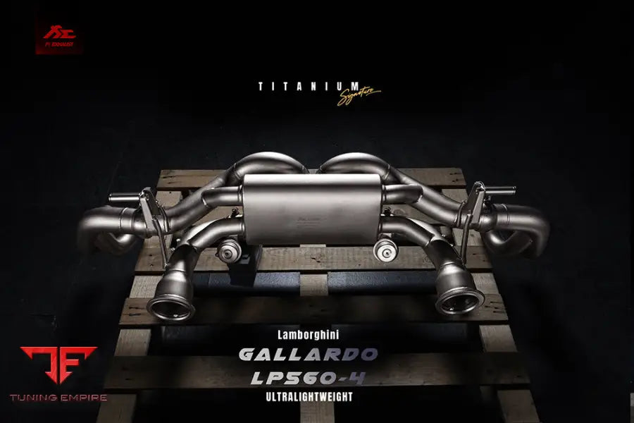 FI EXHAUST LAMBORGHINI GALLARDO LP560-4 TITANIUM EXHAUST SYSTEM