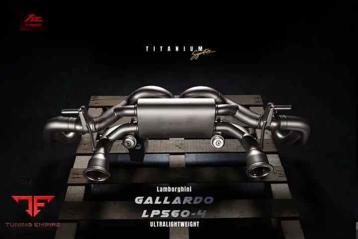 FI EXHAUST LAMBORGHINI GALLARDO LP560-4 TITANIUM EXHAUST SYSTEM