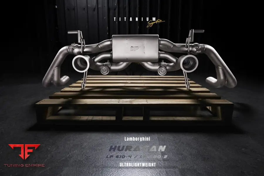 FI EXHAUST LAMBORGHINI HURACAN LP580-2 TITANIUM EXHAUST SYSTEM