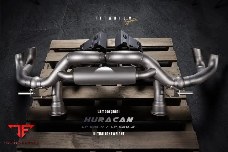 FI EXHAUST LAMBORGHINI HURACAN LP580-2 TITANIUM EXHAUST SYSTEM