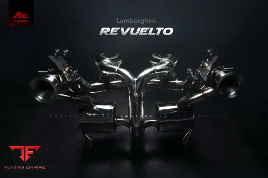 FI EXHAUST LAMBORGHINI REVUELTO VALVETRONIC EXHAUST CEL-FREE PACKAGE ULTRA EDITION VALVETRONIC EXHAUST SYSTEM