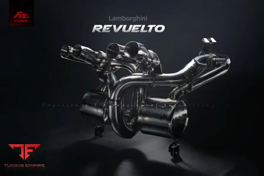FI EXHAUST LAMBORGHINI REVUELTO VALVETRONIC EXHAUST CEL-FREE PACKAGE ULTRA EDITION VALVETRONIC EXHAUST SYSTEM